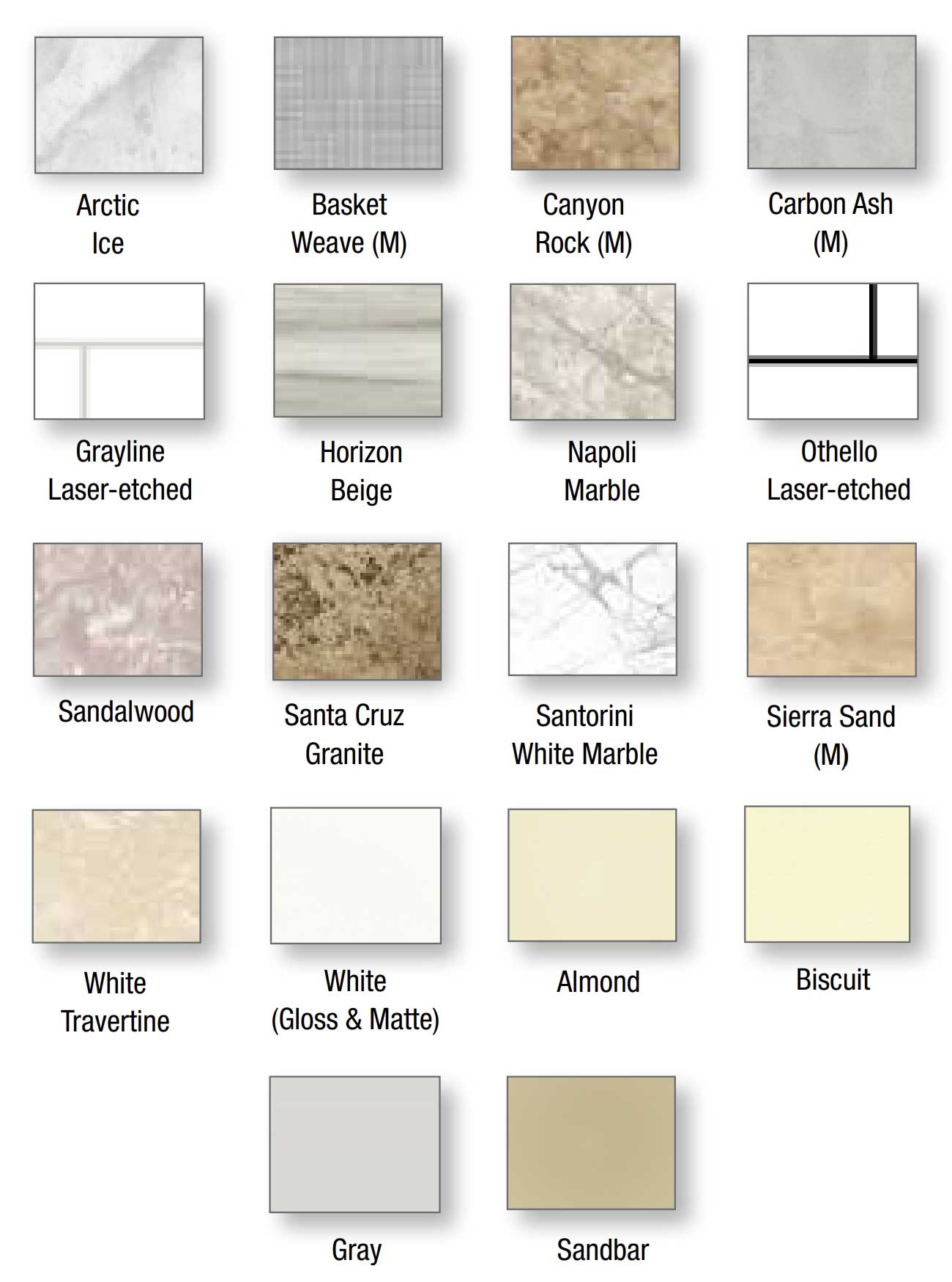 Wall Surround Colors